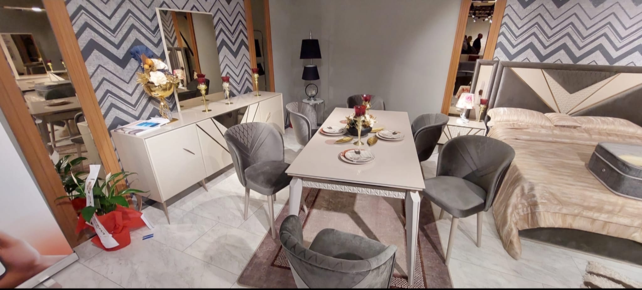 Ensemble Sultan (Chambre – Salon – Salle à manger)