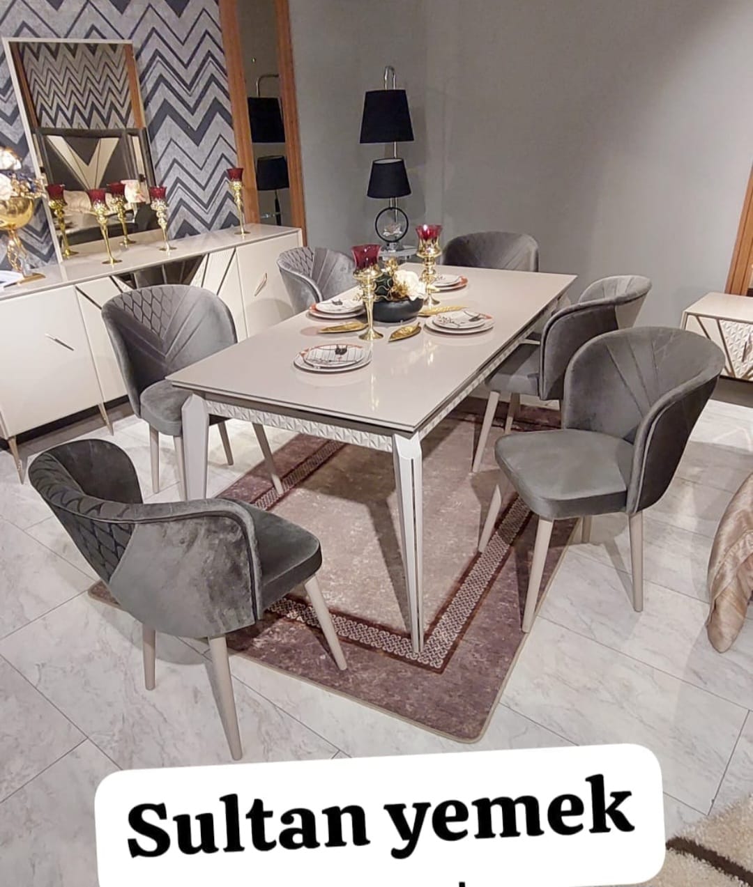 Ensemble Sultan (Chambre – Salon – Salle à manger)