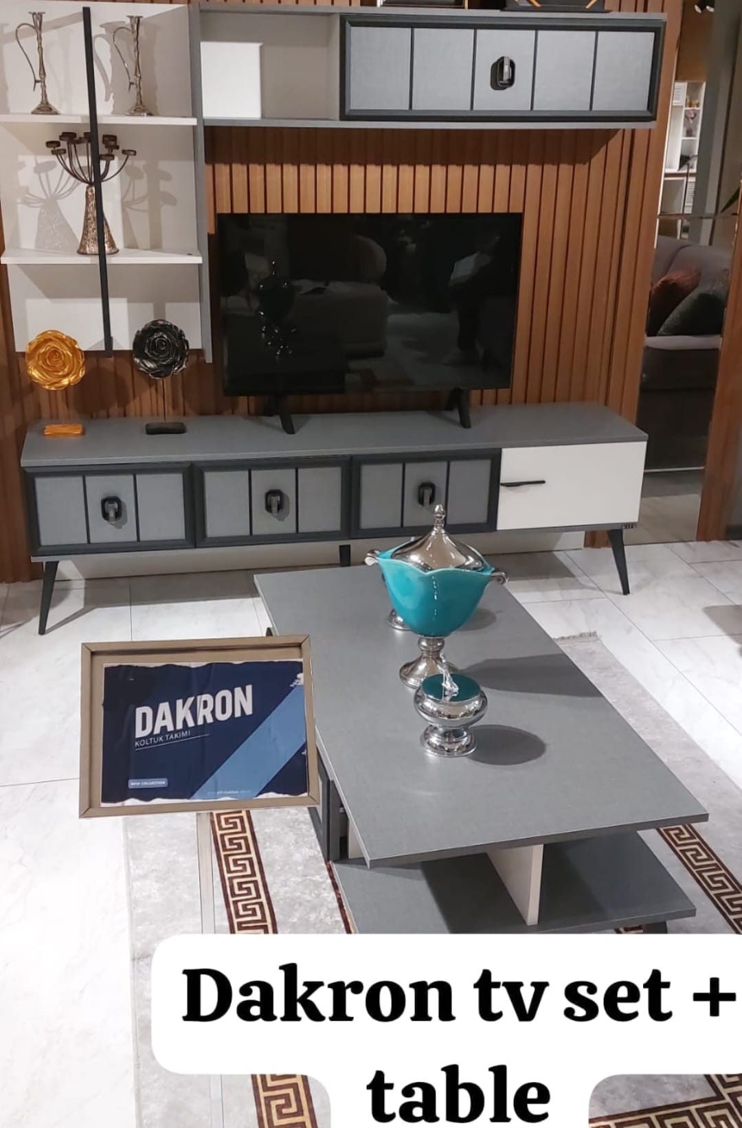 Ensemble Dakron (Chambre – Salon – Salle à manger)