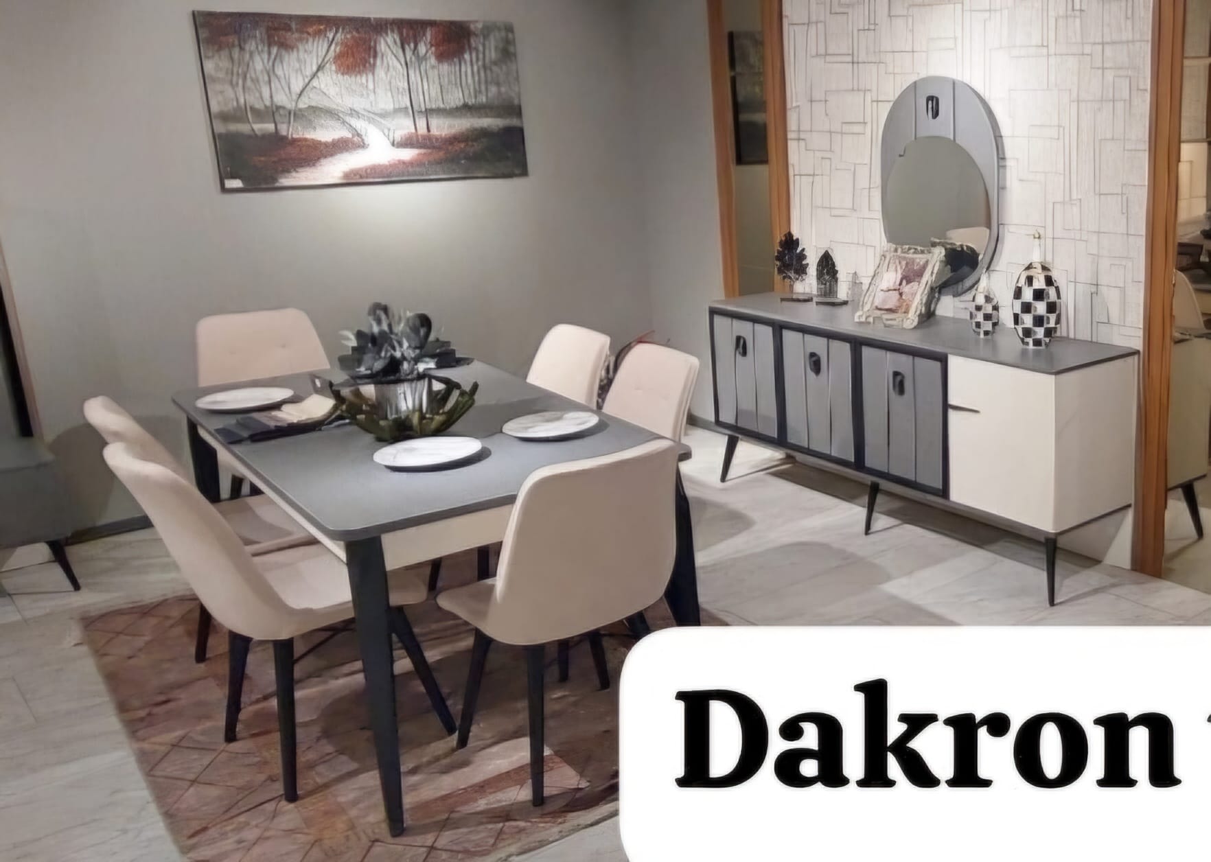 Ensemble Dakron (Chambre – Salon – Salle à manger)